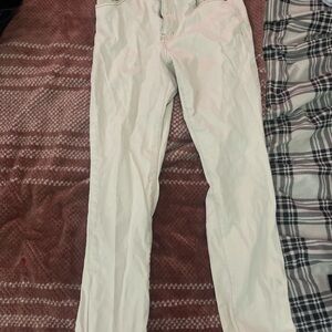 Pacsun beige stretch mom jeans
